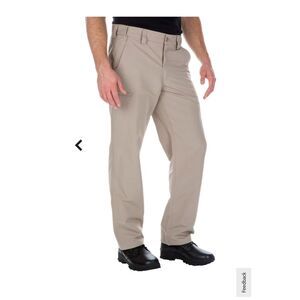 5.11 Men's Tactical Fast-Tac Urban Pant Straight leg 34x32 Khaki Retail $55